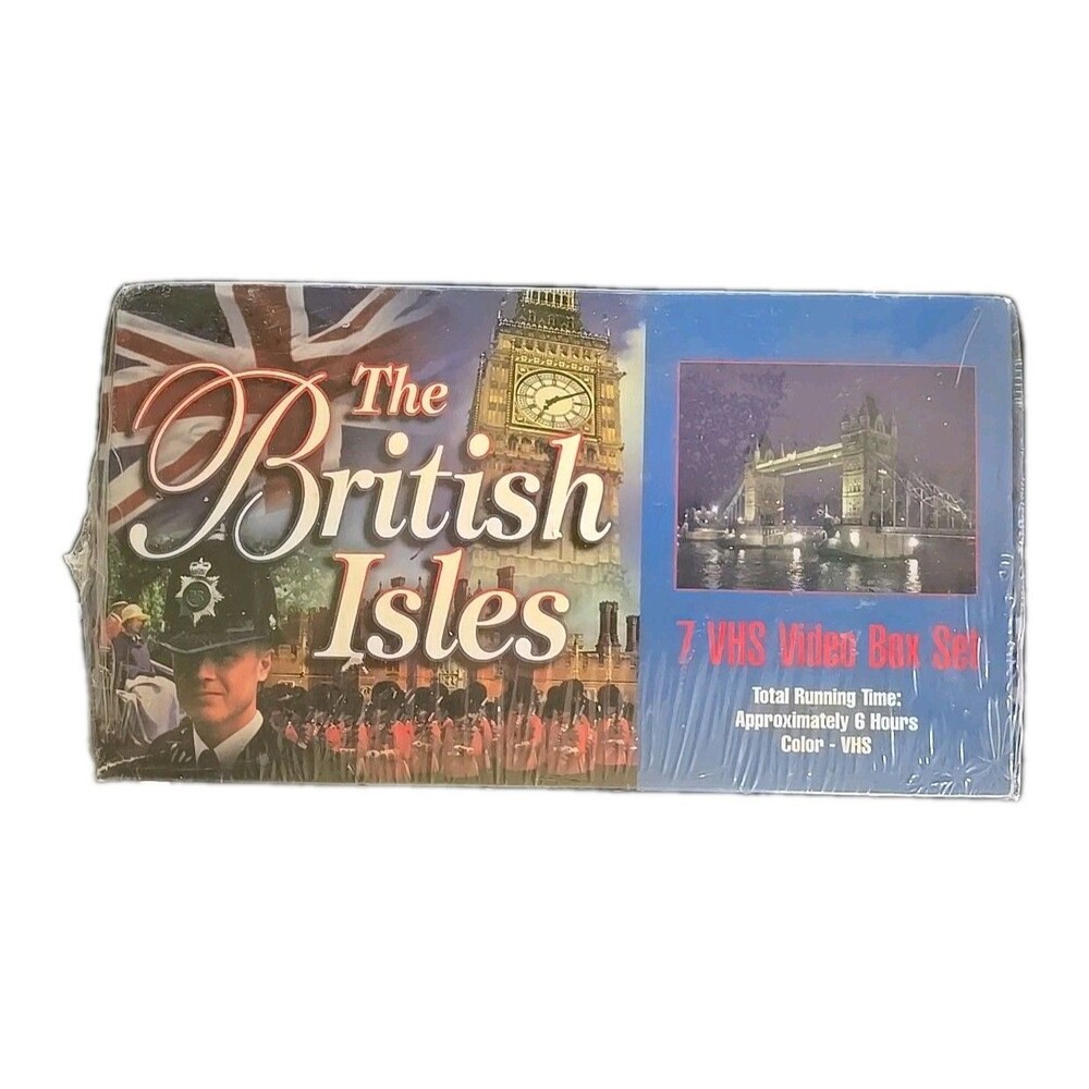 1998 VHS Movie Tape Set The British Isles 7 Video Box Set Sealed - Picture 5 of 5